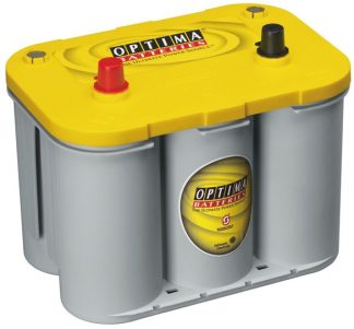 Optima Yellow Top D34 - 12 Volt - 55Ah - 765CCA - Spiral Cell AGM Deep Cycle Battery - Some days, endurance is more important than luck (D34)