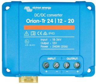 Victron ORION-Tr DC-DC Converter 24/12-20 - IP43 - Isolated - Adjustable Output 10-15V (ORI241224110)