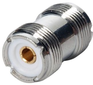 VHF Straight Joiner  - PL258 - Double Female - Suit VHF Radios (PL258)