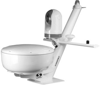 Scanstrut PowerTower - ALUMINIUM Tapered Radar Mast - A Single Combination Mount for Radar, Lights, GPS/VHF Antennas, Cameras or Search Lights - PTM-R1-1 (106340)