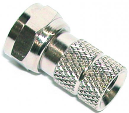 TV - RG59 Male F-Type - Twist-On Cable Connector to suit RG59 75 Ohm TV Coaxial Cable (BC88095)