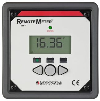 Morningstar REMOTE METER  - Universal 4 Digit Display to Monitor Voltage, Current and Temperature (SR-RM-1)