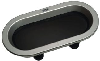 Gebo Standard Circular Ended Opening Portlight - 375 x 175mm Cut Out - Silver Anodised Aluminium - Premium Range - CE A1 - 81.00.20.05 (RWB6062)