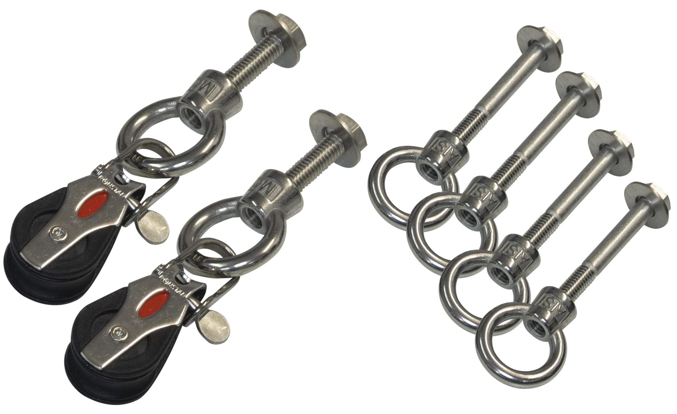 Reelax Outrigger Rigging Kit Spare EYE BOLT KIT - Suits 2 Poles (RX70006)