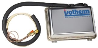 Isotherm 3L Eutectic Holding Plate - Fitted with Re-Usable Quick X-Couplings - Plate 355 x 280 x 60mm (SBF00052XA)