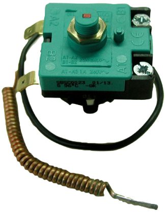 Isotherm Replacement Overheat Thermostat for Basic and Slim Water Heaters - Reset Button 381668 (SEA00042LA)