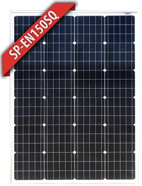 Enerdrive 150 Watt SQUARE Mono Solar Panel - Incl. Marine and RV 'Mobile' Warranty (SP-EN150SQ)