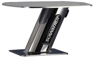 Scanstrut PowerTower - STAINLESS STEEL 150mm Radar Mount - Suits Most up to Date Radars from Garmin, Lowrance, Raymarine and Simrad - SPT1001 (106324)
