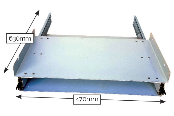 Sizzler Caravan BBQ Straight Quick Release Slide out For SizzlerMAX BBQ (SQRSM)
