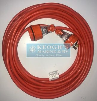 Shore Power Lead - 240 Volt AC - 16 Amp x 15 Meter - Heavy Duty Marine Quality Tinned Cable (SUR SPL15A1)