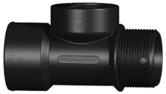TRUDESIGN T Piece Connector 1 1/2" BSP M.F.F - Quality Glass Reinforced Nylon Composite - High Tensile and Impact Strength - Free from Corrosion and Electrolysis - 90893 (138736)