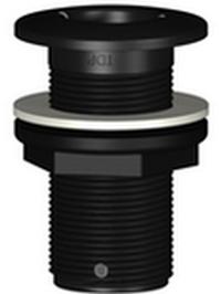 TRUDESIGN 1/2" Skin Fitting Domed Head - Quality Glass Reinforced Nylon Composite - High Tensile and Impact Strength - Free from Corrosion and Electrolysis - 90424 (138620BLK)