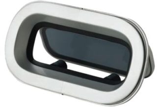 Vetus Aluminium Opening Porthole -  277 x 140mm Cut Out - Heavy Duty CE Classified AI - Suitable for use in the hull side (PZ611)