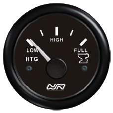 Nuova Rade - WASTE Tank Gauge Only - 12V or 24V Systems - Suits 150-480mm Sender Lengths (RWB8934)
