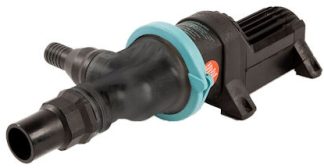 Whale Gulper - Grouper  Waste Pump - 12 Volt - 25 LPM - 38mm Inlet/25mm Outlet - Ideal For Emptying Fishbox & Baitwell Holding Tanks (132018)