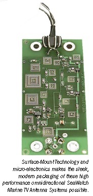 Shakespeare Seawatch Marine HDTV Antenna - 380mm Diameter - Omni-directional 360° High-performance Coverage - SPMAR14 (119392) - Image 2