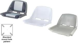 Crew Seat - Folding - With Grey and Charcoal Padding (181402)