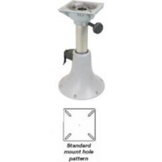 Belle Adjustable Pedestal - 330 - 440mm High  - Surface Mount - With Friction Lockable Swivel  (183014)