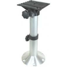 Adjustable Table Pedestal With Base - Adjusts 340 – 680mm from Floor - Surface Mount (183420)