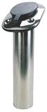 Rod Holder - Stainless Steel with Black Sealing Cap - 30 Degree  - 60mm Cut Out - (RWB2195)
