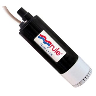 Rule IL200 Versatile Submersible and In Line Pump - 12 LPM - 12 Volt - Suits 12mm Hose (RWB2620)