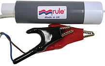 Rule IL500  Versatile Submersible and In Line Pump  - Suitable for Water or Diesel - 32 LPM - 12 Volt - Suits 20mm Hose (RWB2621)