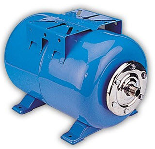 Jabsco Accumulator Tank - Pressurized - 22 Litre Accumulator Tank - For Multiple Outlet Systems 23250-0000 (J21-106)