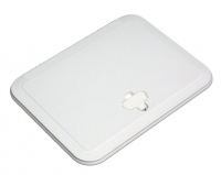 Jim Black Rectangular Access Door 331 x 432mm - Hinged Lid - Colour White (173294)