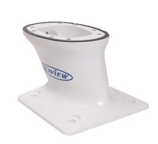 Seaview 12 inch Single Aft Leaning Mount - Suits Satdomes Only (PMA-1210-M2)