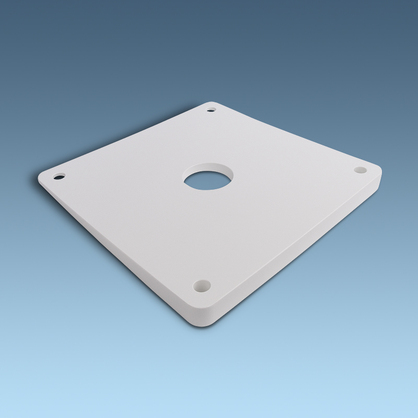 Seaview Base Wedge - 4 Degree Wedge - Suits 10 x 10 inch Radar Mount Base Plate (PM-W4-10)