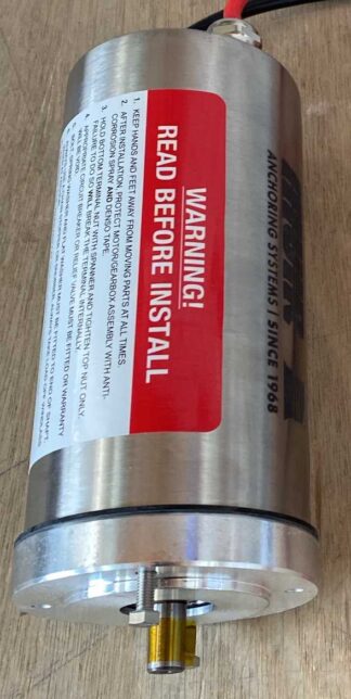 MUIR Anchor Winch Replacement Motor - 12V - 600W (now 800W) 11mm Input Shaft - SS Cover to suit DW08-DFF08