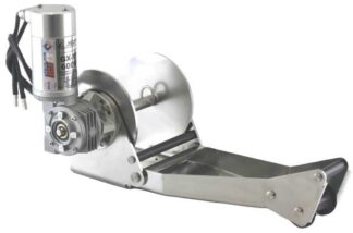 Lone Star Marine GX1-P Stainless Steel 200mm Drum Anchor Winch to suit Pontoon Boats - 600 Watt 12 Volt Motor - Suits Pontoon Boats to 10m