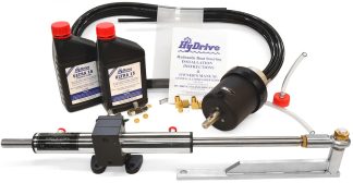 Hydrive  Hydraulic Steering Kit - For Most Volvo Sterndrives Wthout Power Steering - with 216 Volvo Cylinder (VOLVO KIT 216)
