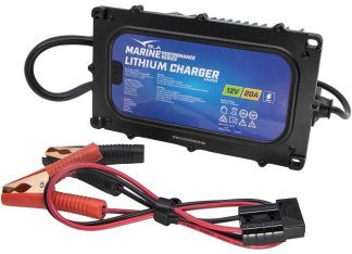 BLA Marine Performance Lithium Battery Charger 12V 20A - Wasterproof IP67 to Charge BLA Lithium Battery Charger (111150)