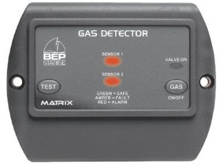 BEP LPG Gas Detector - 10-35vdc - incl. Sensor + 5m Lead - Optional Second Sensor - Optional Gas Solenoid Shutoff - 600-GDL (113122)