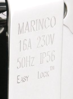Marinco 240 Volt 16 Amp Shore Power Inlet - Stainless Steel 114704 (SUR Marinco 303SSEL-BX) - Image 2