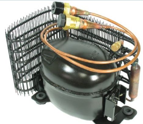 Isotherm Danfoss BD35F Air Cooled 12V-24V Compressor ONLY- Danfoss Electronic module is NOT INCLUDED (381830) SBC39302DA