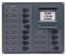 DC Circuit Breaker Panels Digital Meters