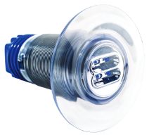 Aqualuma 6 Series Gen 4 LED Underwater Light - BLUE - Thru-Hull (AQL6BG4)