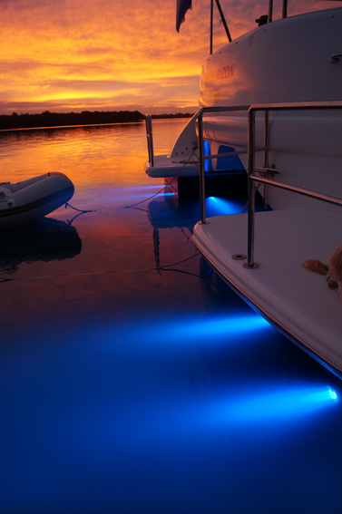 Aqualuma Surface Mount Underwater Light - BLUE - FF12 GEN4 (FF12B) Discontinued by Manufacturer - Image 3