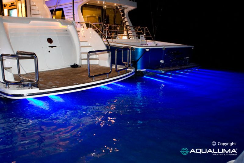 Aqualuma Surface Mount Underwater Light - BLUE - FF12 GEN4 (FF12B) Discontinued by Manufacturer - Image 6