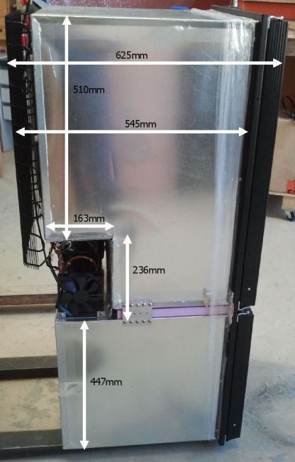 Nova Kool RFU6800 12-24 Volt - 193L - Upright Marine Fridge/Freezer - ** SUPERSEEDED ** - ** Refer to NEW RFU6809 ** - Image 6