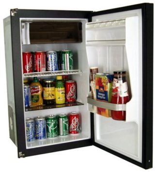 Nova Kool R2300 12-24 Volt 60L Single Door Marine Fridge Suitable for Boats, Caravans, Motorhomes and RVs (R2300)