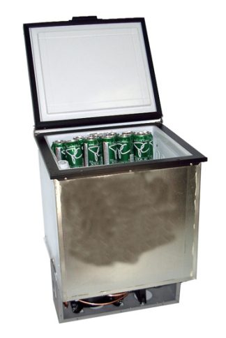 Nova Kool TL2500DC 12 to 24 Volt - 70 Litre Top Loading Fridge/Freezer - Suitable for Boats-Caravans-Motorhomes and RVs (TL2500)