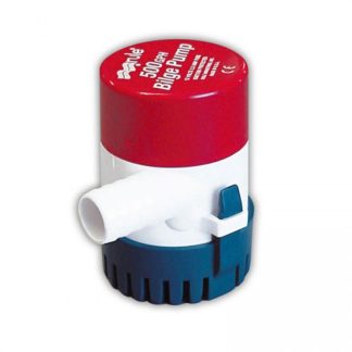 Rule 500 GPH Submersible Round Bilge Pump - 24 Volt - 0.9 Amp - 31LPM - Suits 20mm Hose (RWB112)