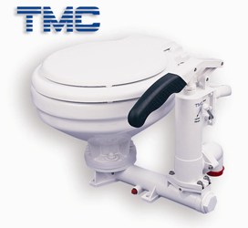TMC Manual Marine Toilet - Lever Pump - Small Bowl Toilet (139114)
