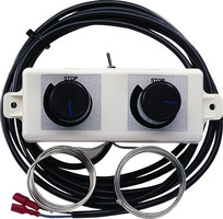 Isotherm Double Fridge/Freezer Twin Thermostat Kit - Double Thermostat Kit (+10 °C to -20 °C)  Incl Toggle Switch for Fridge or Freezer Changeover - 381650 (SEA00004DB)