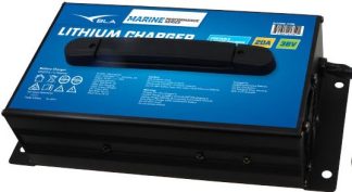BLA Marine Performance Lithium Battery Charger 36V 20A - Purpose Built to Charge BLA Lithium Battery Charge Profile (111196)