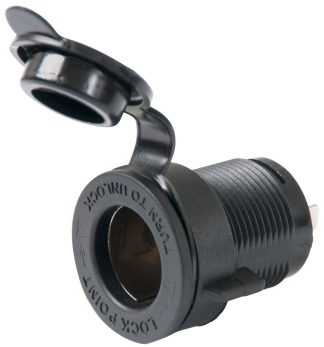 BEP Marinco 12VRC - 12 Volt Receptical - 15A Waterproof (When used with 12VPG Plug) (SUR 12VRC)