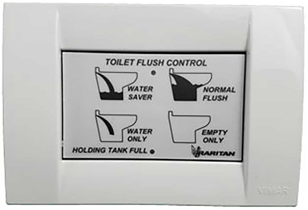 Raritan Smart Toilet Control - Suits Most 12V and 24V Toilets with Separate Water Supply - Fresh or Salt Water (4188610)